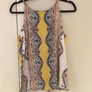 Cute paisley tank. Size Small.